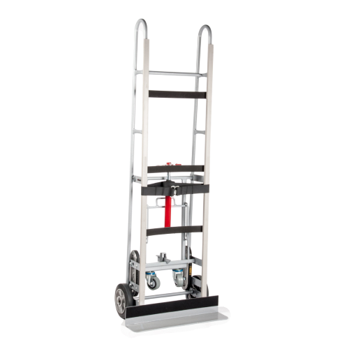 Schwerlast-Sackkarre mit Spanngurt und Treppenrutsche, 500 kg