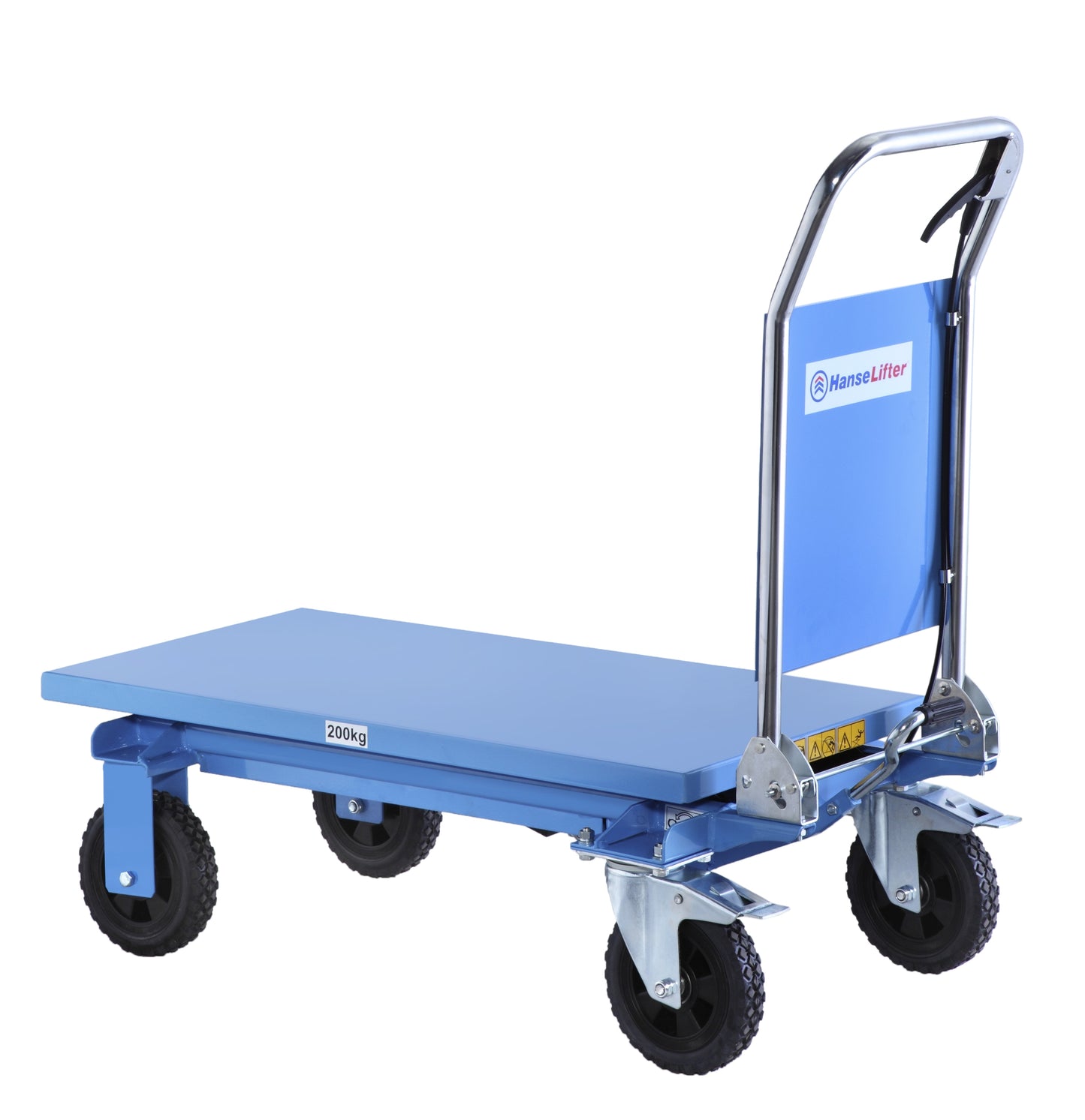 Hubtisch Geländehubtischwagen, 200 kg Tragkraft