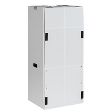 Kleiderbox geöffnet mit Kleiderstange - Anzüge und Kleider hängend transportieren