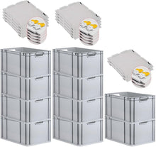 Transportbox 65L mit Deckel - Robust, wasserdicht und stapelbar