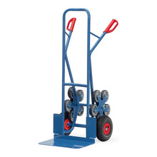 Schwerlast-Treppenkarre mieten - 200 kg Tragkraft mit Treppenrutsche